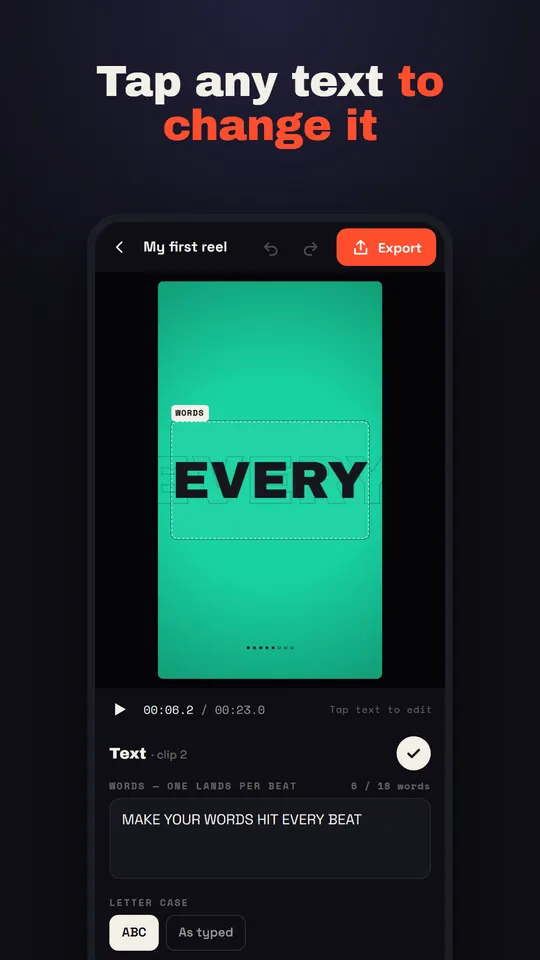 Letterbeat screenshot 3